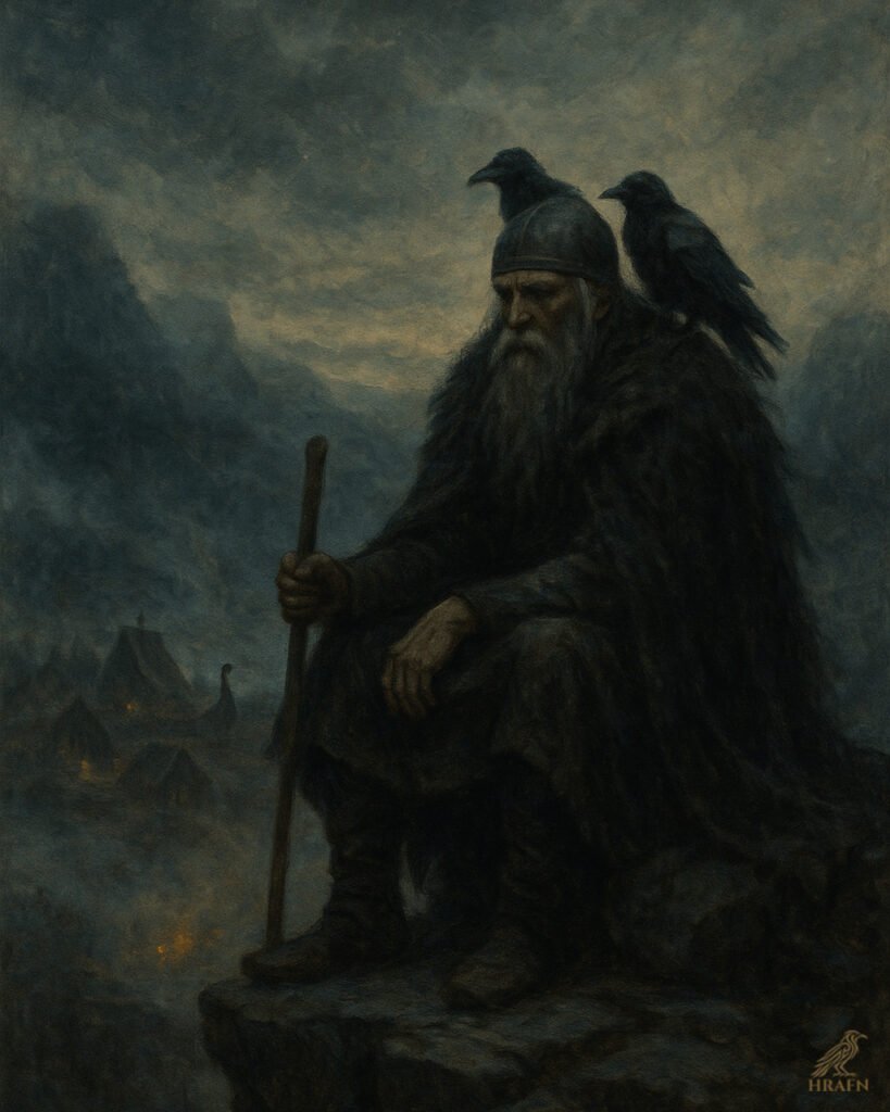 Hugin und Munin: Odins Raben zwischen Gedanke und Verlangen