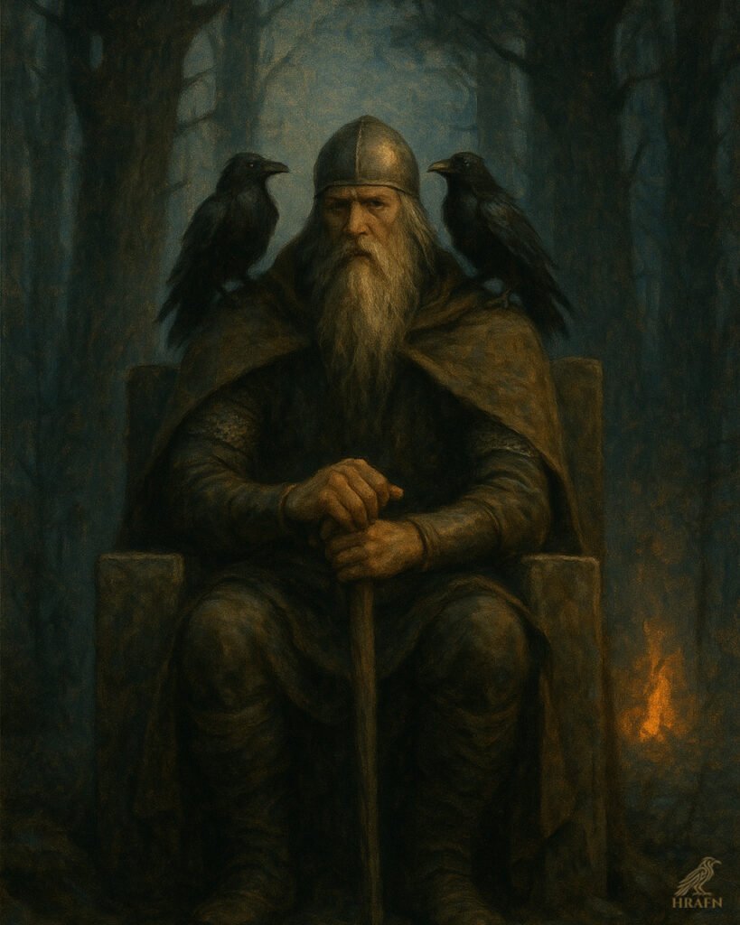 Huginn and Muninn: Odin’s Ravens Between Thought and Desire